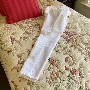 Wit and Wisdom size 4 womens cropped jeans, low rise, barely worn